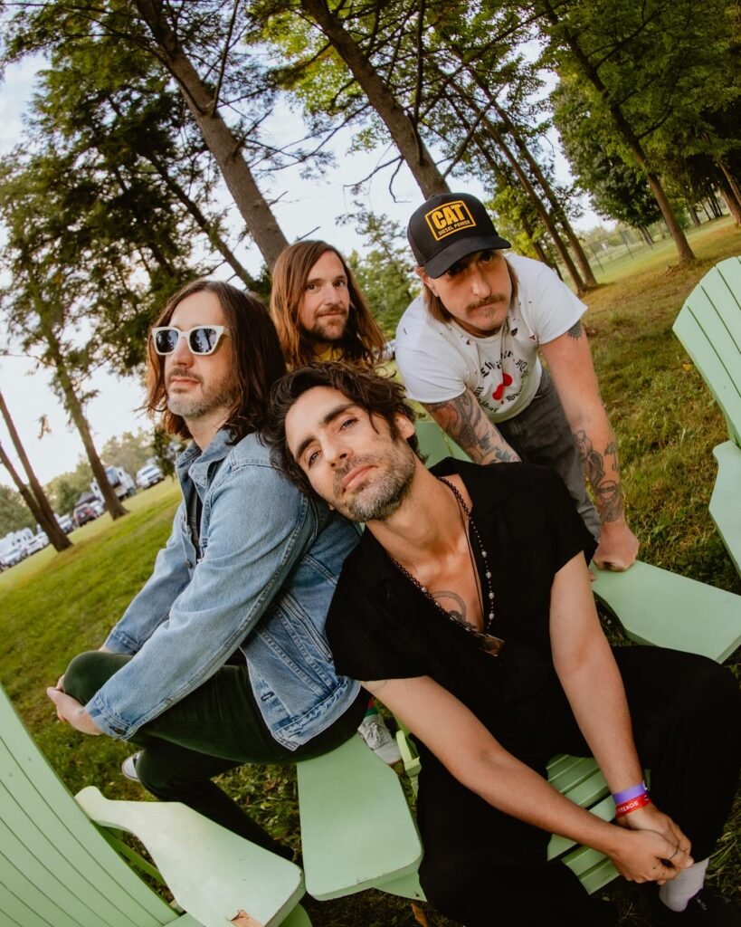 Imagem dos integrantes do All American Rejects