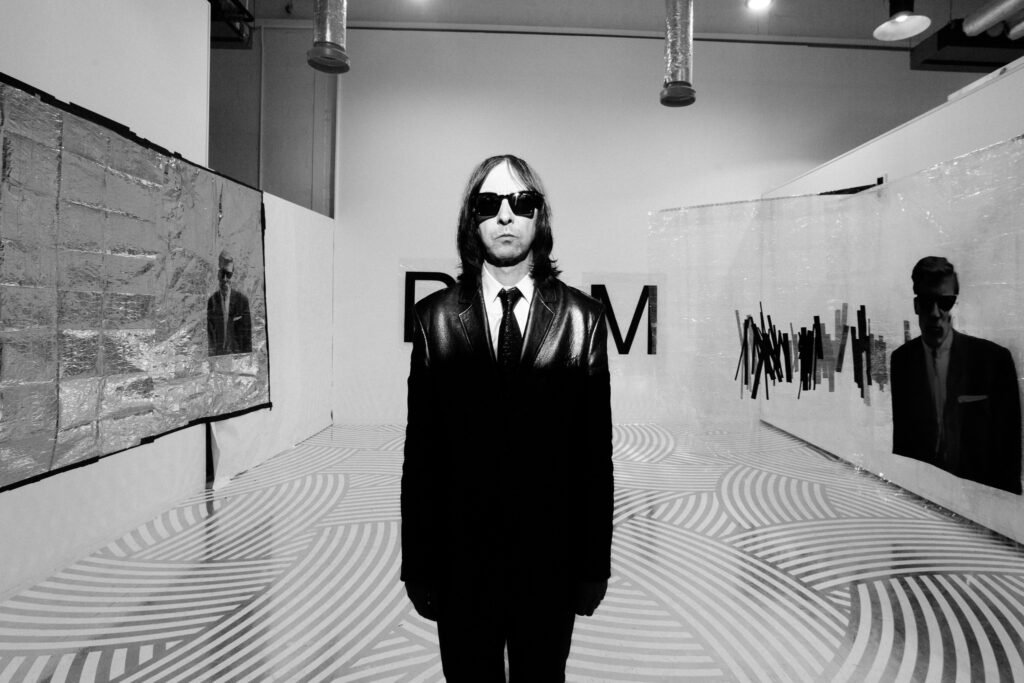 Imagem do vocalista do Primal Scream