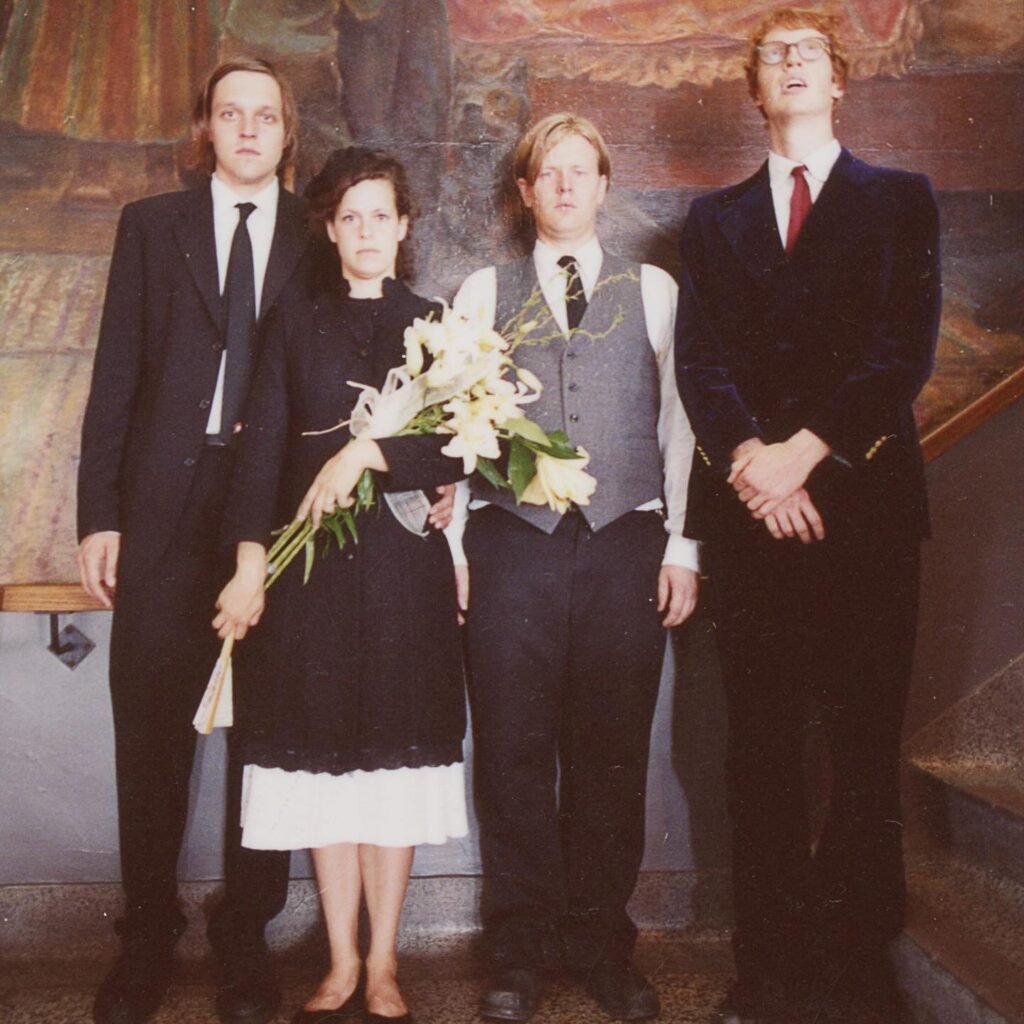 Imagem dos integrantes do Arcade Fire